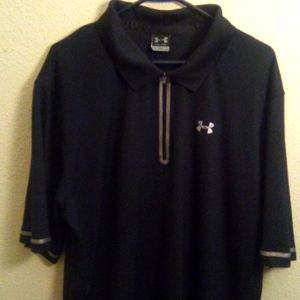 Under Armour men's polo zipper collar size XXL